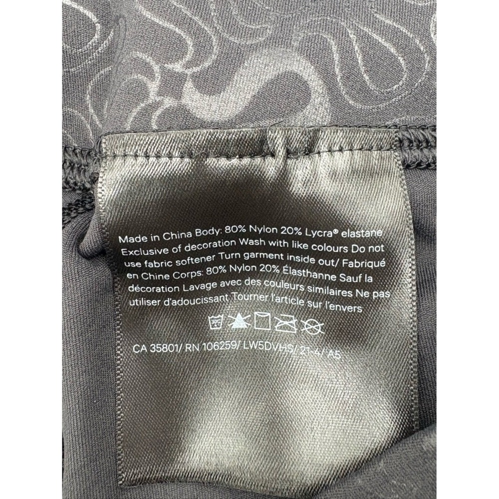 Lululemon Align HR Pant 25" Pockets Yoga Emboss Black Size 14 - Picture 14 of 14
